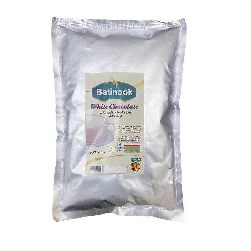 پودر شکلات سفید باتی نوک -1000 گرم ( فروش خرده و عمده ویژه دستگاهای وندینگ و هرکا Horeca )
